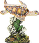 New ListingSwimming Sea Turtle Decor - for Aquarium Fish Tank - Resin Decoration, Small (Rr