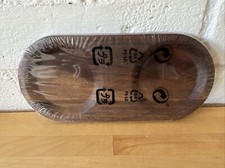IKEA KROSAMOS KRÖSAMOS Walnut Brown Tray 6.5” X 3” 805.318.30