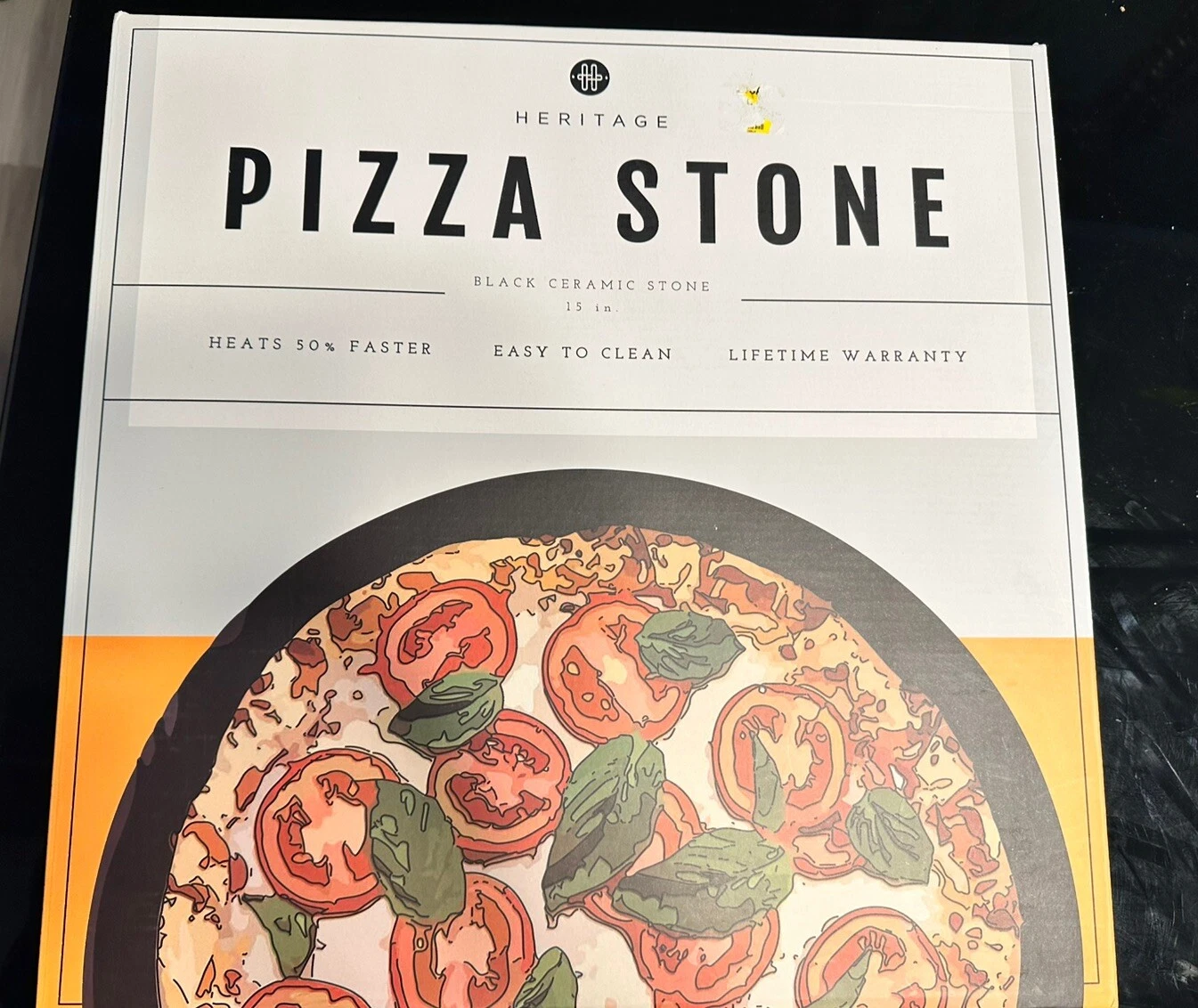 Heritage 15" Ceramic Pizza Stone Set New In Box
Opens in a new window or tab