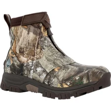 Muck Men's Apex Mid Zip Boot - Bison/Realtree EDGE Mini