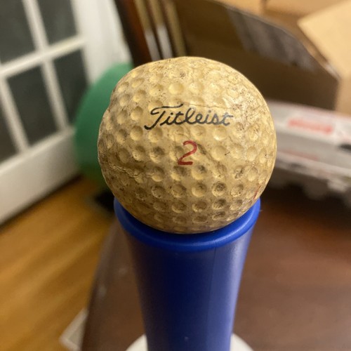 VINTAGE Titleist Acushnet 4 bois droitier tige acier flexible