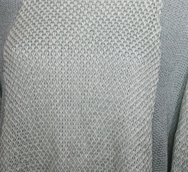 DAMEN PULLOVER  MINT WEISS STRICKPULLOVER STRICK BC Gr. 40 42 NEU - Bild 3 von 3