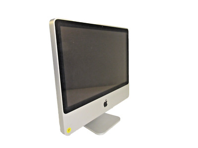 Apple iMac 20 in All In One Computer Bare Unit F Gray/Black 2.4GHz A1224