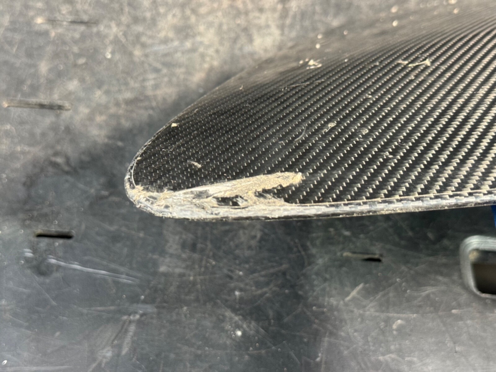 17-23 AUDI R8 OEM DRIVER LEFT LOWER QUARTER TRIM CARBON FIBER 4S8853337H