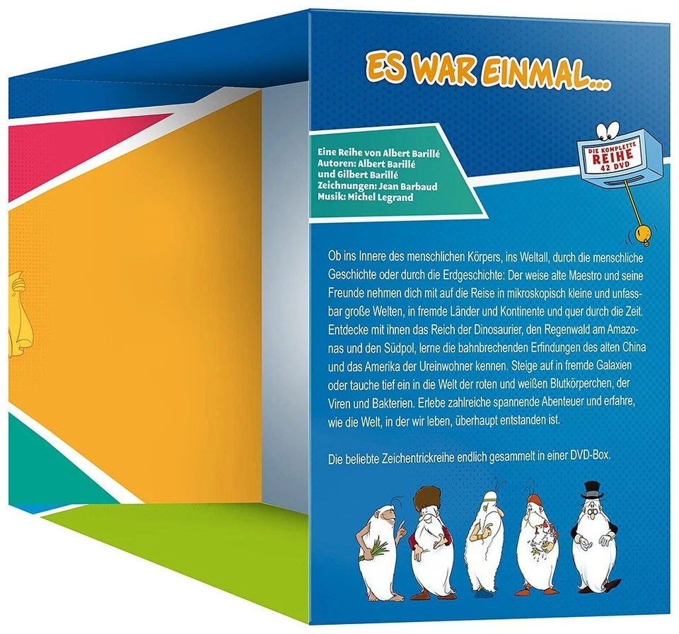 Es war einmal ... - Komplettbox (u.a. Das Leben / der Mensch) # 42-DVD-BOX-NEU - Bild 3 von 3