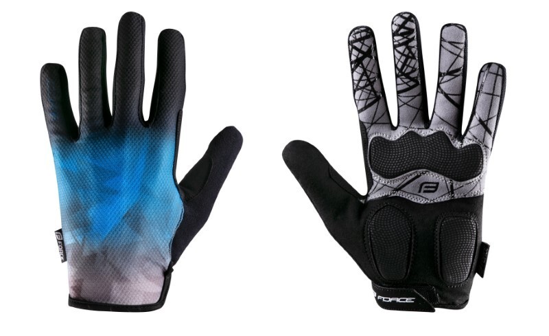 Guantes Verano A Dita Larga MTB Core Azul