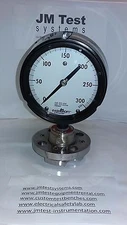 Ashcroft 1279 pressure gauge 300 psi with seal flouralube fill ITL