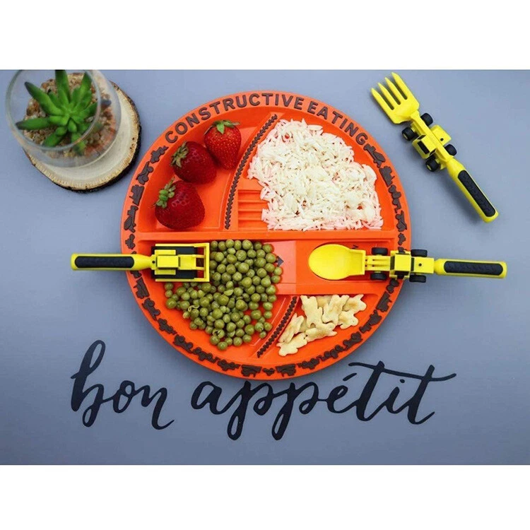 2025 Auto Bulldozer Escavatore Giocattolo Pala Forchetta Piatto per Bambini - Immagine 4 di 4