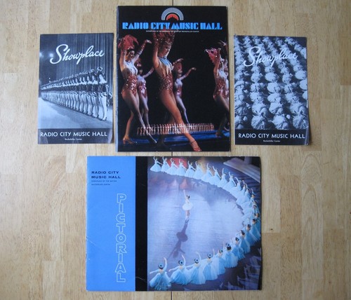Radio City Music Hall Vintage Program Lot of 3 Rockefeller Center ...