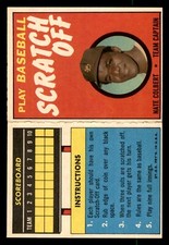 1970 Topps Scratch-Offs Baseball #7 Nate Colbert VG/EX *d2