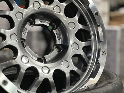 New 16x5.5J LEHRMEISTER MS9W (5 Wheel) 5x139.7 fit Jimny Vitara