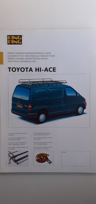 King Ping: Toyota Hi-Ace Gepäckträger (Prospekt-Blatt); 1995