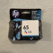 HP N9K01AN 65 Ink Cartridge - Tri-Color Expired 05 2023