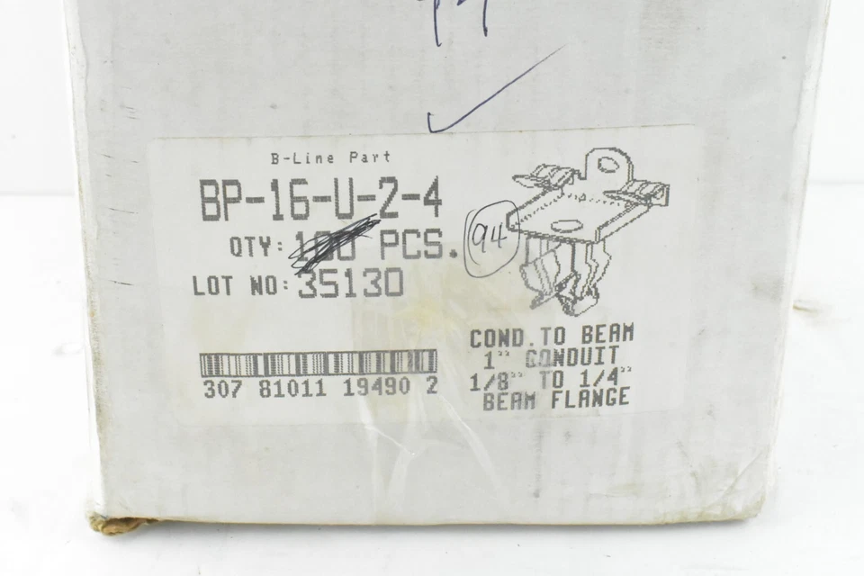 B-Line BP-16-U-2-4 Qty 94 - Image 2 of 4