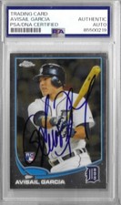 2013 Topps Chrome #66 Avisail Garcia RC Rookie PSA DNA Slabbed Autograph Tigers