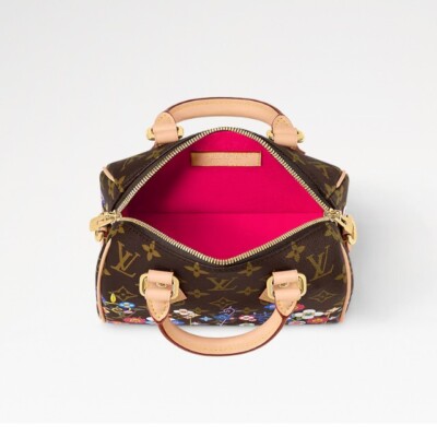 NEW Louis Vuitton x Takashi Murakami Speedy Bandouliere 20 M14175