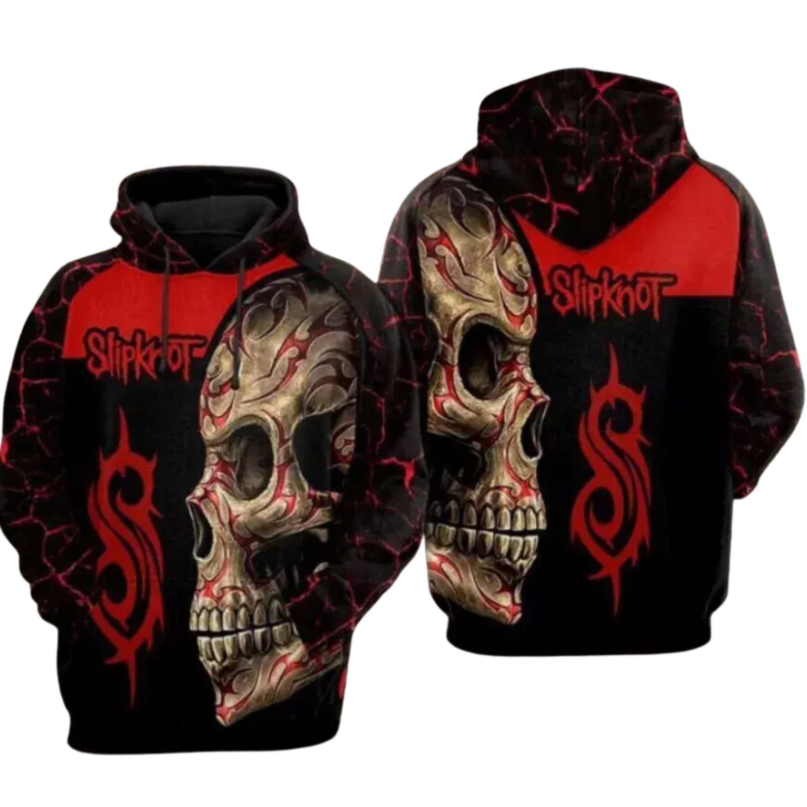 Hoodie 3D For Fan Slipknot Unisex Shirt, Best Gift, Skull Hoodie, Unisex s-5xL-image