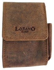 Echt Leder Kartenetui für Spielkarten - Zaubertrick Zauberer Spielkartentricks