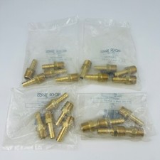 Hose Barb 3/8" Hose x 3/8" MNPT Brass Lot of 4 pkgs of 5 20 Total pcs
