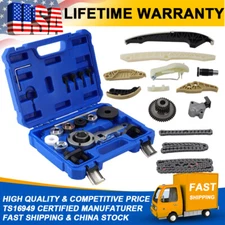 For Audi A4 A5 Q5 VW GTI Jetta Beetle Passat CC 2.0 TSI Timing Chain & Tool Kit