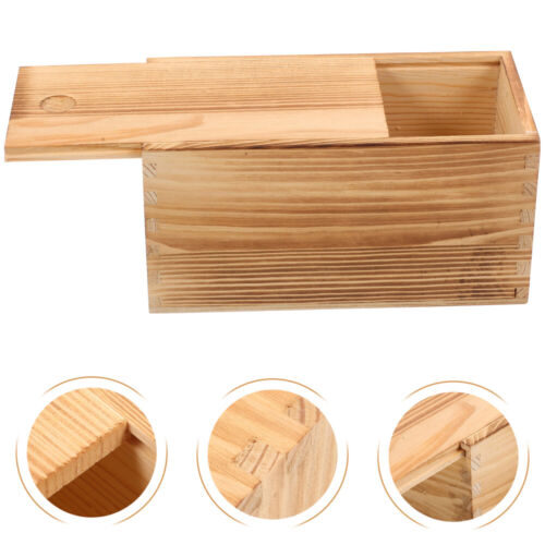  Wooden Pull Out Box Vintage Jewelry Dining Room Table Decor - Bild 1 von 12