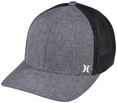 Hurley Mini Icon Mesh Hat - Obsidian - New | eBay