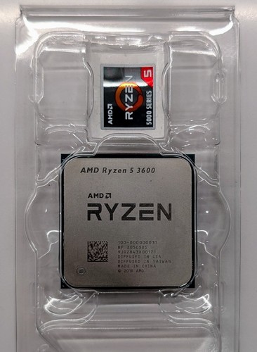 AMD Ryzen 5 3600 6 Core CPU Twelve-Thread 3.6GHz/32M AM4 Processor R5 ...