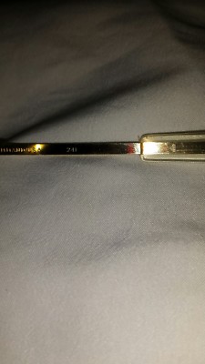 VINTAGE 20-57 COMMAND USA 24K GOLD NAVAL COMMAND AVIATOR JUST