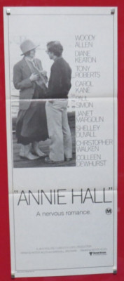 ANNIE HALL ORIGINAL 1977 CINEMA DAYBILL FILMPLAKAT Woody Allen 70er