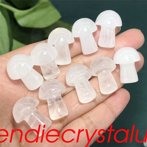 100 piezas Venta al por mayor Cuarzo Natural Transparente Seta Cuarzo Cristal Mineral 1" Gema - Imagen 7 de 12