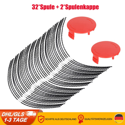 32x Ersatz Faden Trimmerfaden Für Bosch AFS 37/23 starkes Kabel LINES F016800431