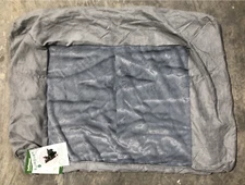 FurHaven Plush & Suede Orthopedic Sofa Pet Bed 27"x36" Large, Gray