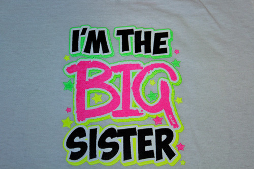 I'm the BIG sister funny t-shirt tees girl clothes graphic new novelty youth - Picture 6 of 18
