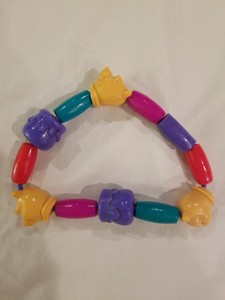 rubber teething beads