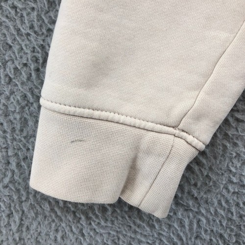 Felpa con cappuccio Air Jordan uomo piccola panna pullover foderata in pile comoda - Foto 23 di 23