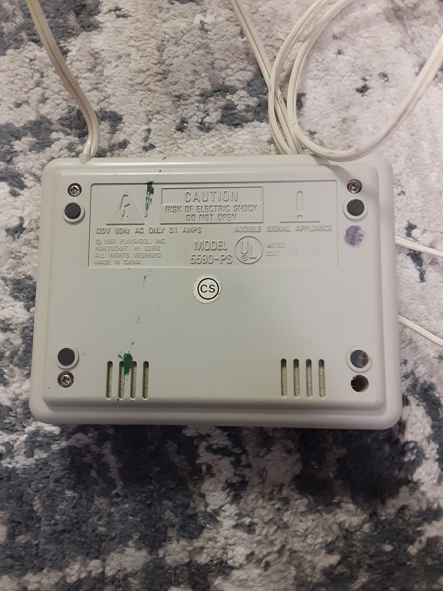 Vintage Rare 1987 Playskool Baby Monitor. Model-5590-PS Toy Story  