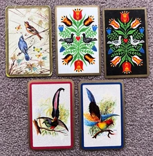 .Swap playing cards Birds