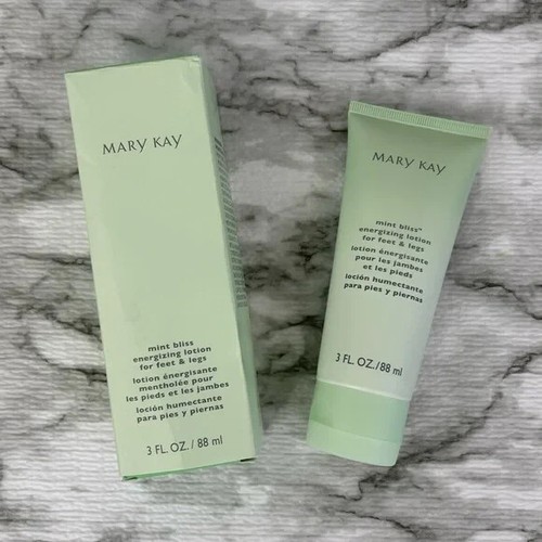 Mary Kay Mint Bliss Energizing Lotion For Feet and Legs 3 FL OZ New