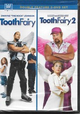 Tooth Fairy 1 2 Dwayne Johnson Double Feature DVD New but torn plastic wrap