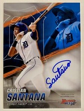 2021 Bowman's Best #B21-CS Cristian Santana Best of 2021 Autographs Auto