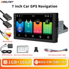 Single 1 Din In Dash 7 Car Stereo Radio Playe...