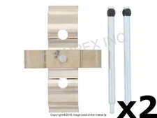 For VOLVO (2004-2007) Brake Hardware Kit REAR (2) PRO PARTS + 1 YEAR WARRANTY