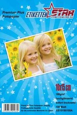 100 Blatt 10x15cm 180g/m² Fotopapier HGlossy...