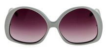 New Vintage PIERRE CARDIN 10 202 56mm Matte Gray Overized Sunglasses France