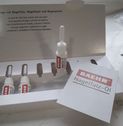 BAEHR Nagelsalz-Öl Regenerationsöl (mit Weizenkeimen) ONYCHOLYSEBEHANDLUNG -7ml - Bild 3 von 6