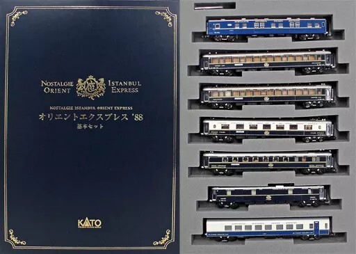 ORIENT EXPRES 模型 KATO 10-561 Orient Express 1988 7-Cars Basic Set Railway