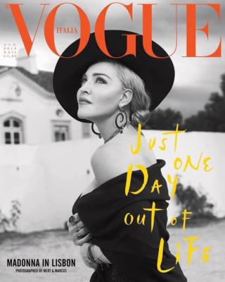 VOGUE italia Magazin August 2018/816 MADONNA Cover Tribute by mert & marcus