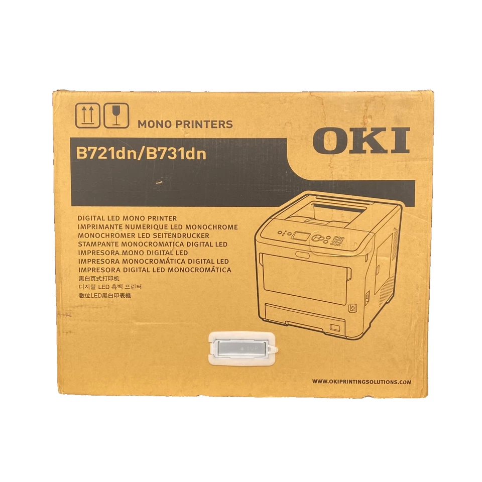 OKIDATA B721dn Digital Mono Printer 49ppm, 1200 dpi, 120V, 630-Sheets - 62442001 - Image 3 of 4