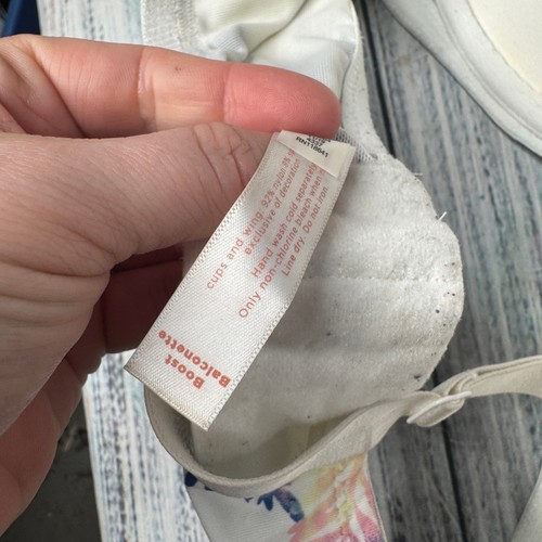 Cacique 40DD Boost Balconette BH Tropical Palm Leaf leicht gepolstert - Bild 4 von 4