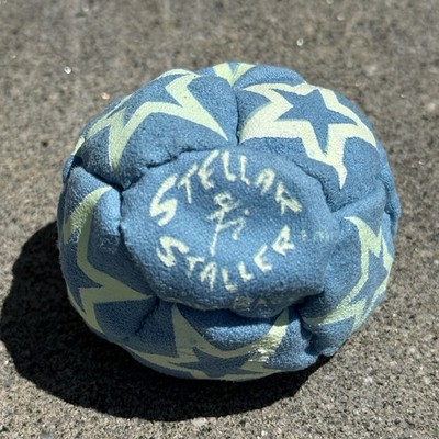 Dirtbag Stellar Staller Footbag GLOW IN THE DARK  (BLUE) AUTHENTIC! + BRAND NEW!